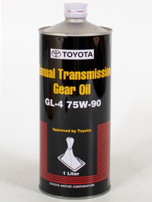 Трансмиссионное масло Toyota Manual Transmission Gear Oil 75W-90, 1л